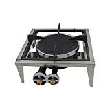 MiaoMiao Cerámica Infrarrojo Calentador de gas Estufa de gas Camping Barbacoa BBQ Barbacoa Quemador Camper portátil